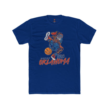 Adult Oklahoma Die Hard Slam Thunder Graphic Tee