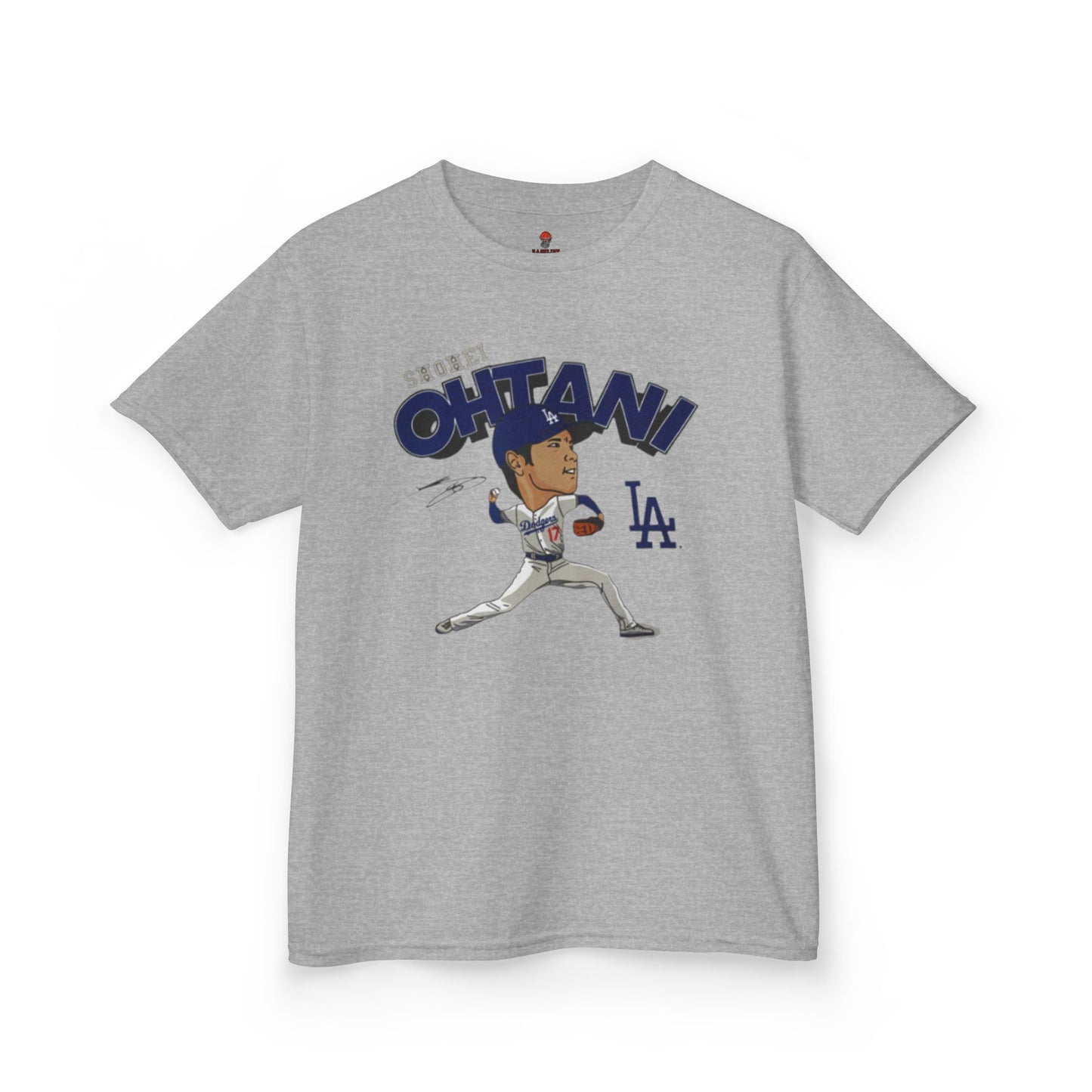 Kids Sports Shohei Tee, Youth Baseball Shirt, Kids Gift for Sports Fans, Playtime Apparel, Birthday Gift for Boys and Girls