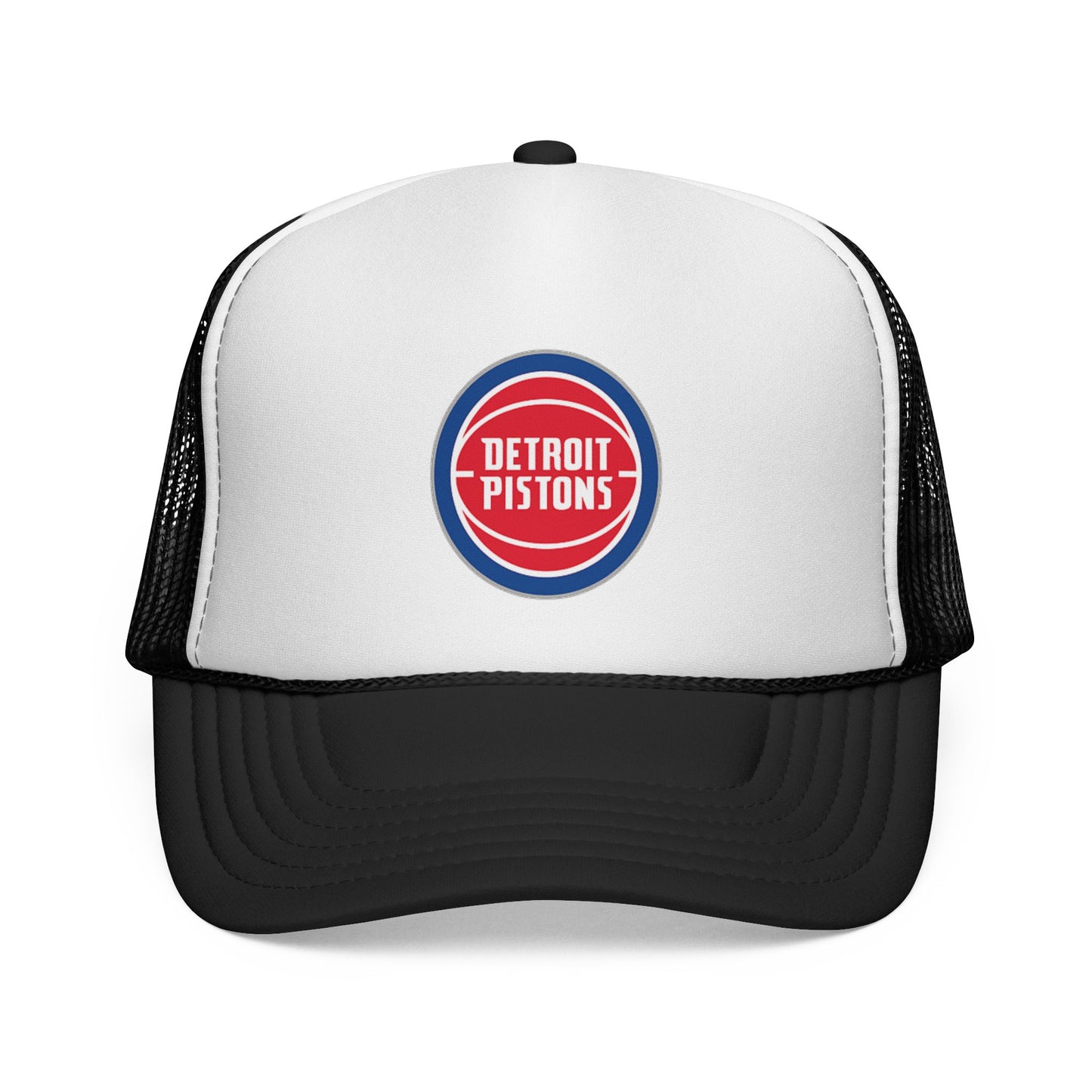 Detroit Pistons Trucker Cap - Sporty Mesh Hat, Perfect for Game Day, NBA Fans, Gifts for Basketball Lovers, Summer Wear