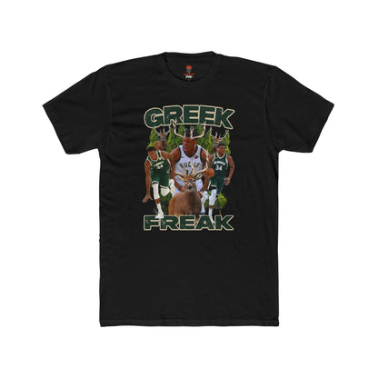 Adult Greek Freak Unisex Cotton Crew Tee - Perfect for Fans and Sports Lovers
