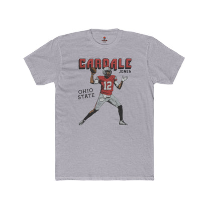 Adult Ohio State Football Tee - Cardale Jones Unisex Crew Shirt, Sports Fan Gift, Game Day Apparel, College Football Merchandise