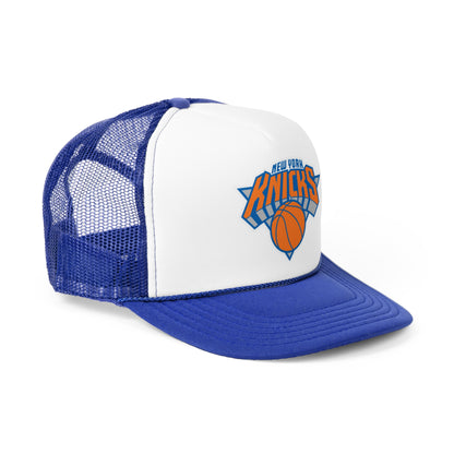 New York Knicks Trucker Cap - Sporty Mesh Hat, Perfect for Game Day, NBA Fans, Gifts for Basketball Lovers, Summer Wear