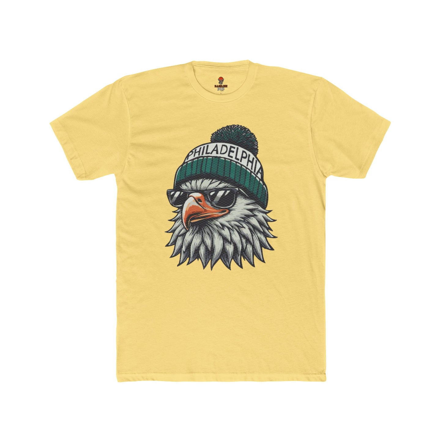 Adult Crew Tee Eagles Cap Graphic T-Shirt