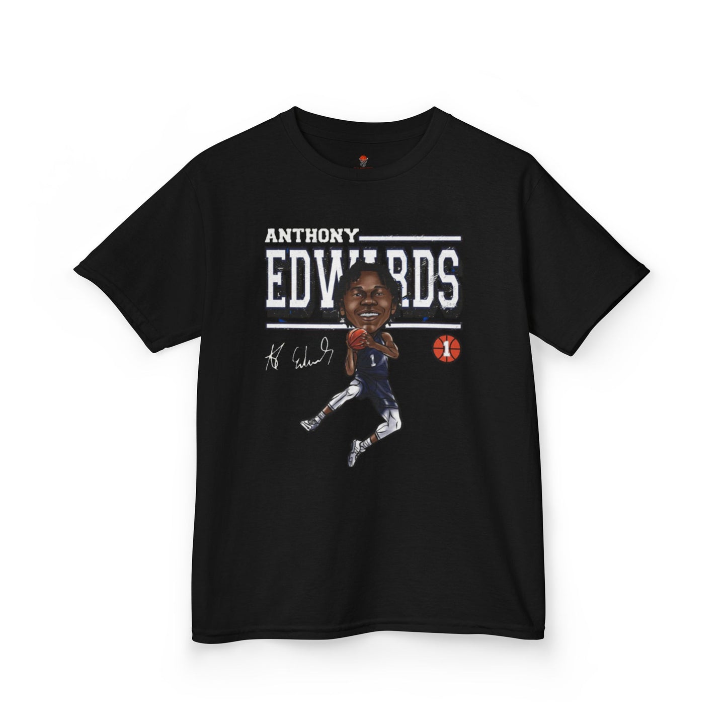Kids Sporty Graphic Tee, Basketball Fan Shirt, Anthony Edwards Tee, Kids Casual Wear, Sports Gift, Youth T-Shirt