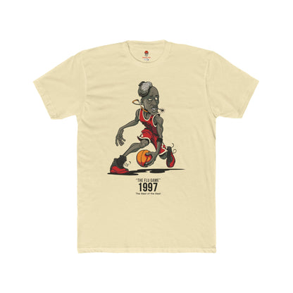 Adult Michael Jordan Retro Flu Game Unisex Heavy Cotton Tee - Basketball Inspired Apparel