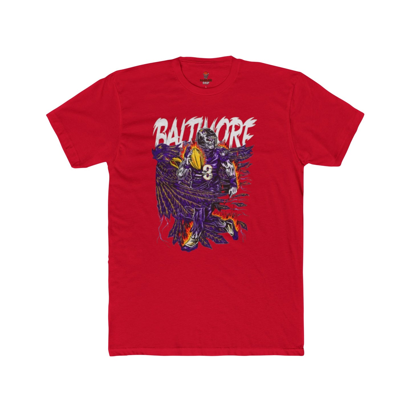Adult Graphic Tee - Ravens Death Rider