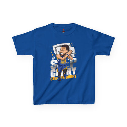 Kids Basketball Tee - Steph Sleep Unisex Heavy Cotton T-Shirt