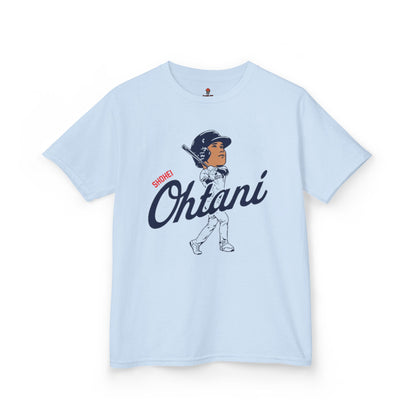 Kids Baseball Ohtani Sports Tee - Fun Baseball Shirt for Kids, Ohtani Graphic Tee, Birthday Gift, Baseball Fan Apparel, Summer Playwear
