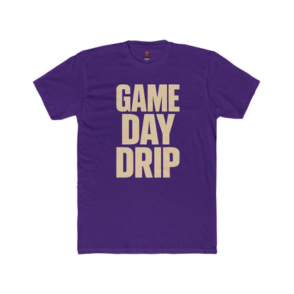 Adult Graphic Tee -Game Day Drip Unisex Cotton Crew Tee