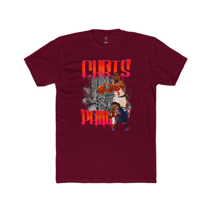 Adult Chris Paul Unisex Cotton Crew Tee, Basketball Shirt, Sports Apparel, Gift for Fans, Casual Style, Team Spirit