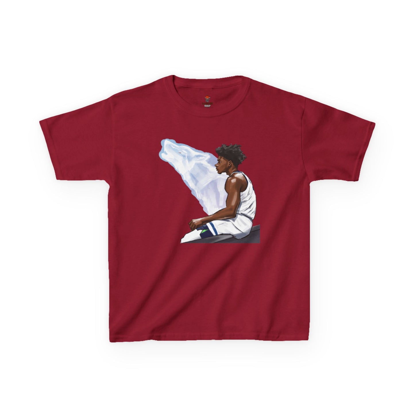 Kids Cool Graphic Anthony Edwards Tee - Trendy Youth T-Shirt, Perfect for Playdates, Birthdays, Casual Outings, Sports Events, Gift for Little Ones