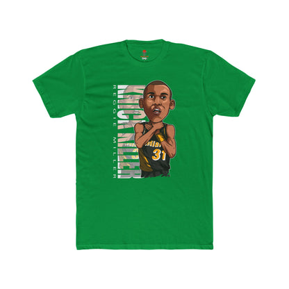 Adult Knick Killer Reggie Retro Unisex Cotton Crew Tee - Perfect for Basketball Fans