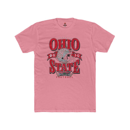 Adult Ohio State Football Unisex Cotton Crew Tee, Game Day Shirt, College Apparel, Sports Gift, Team Pride Tee