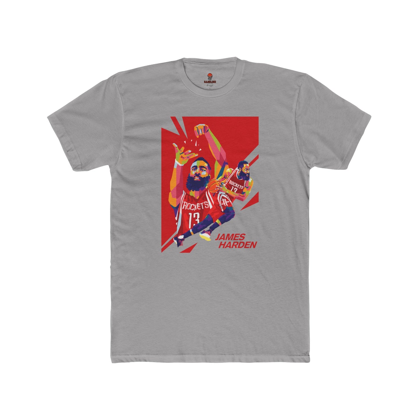 Adult Harden Graphic Tee, Trendy Cotton Crew T-Shirt, Statement Tee, Gift for Fans, Sports Apparel
