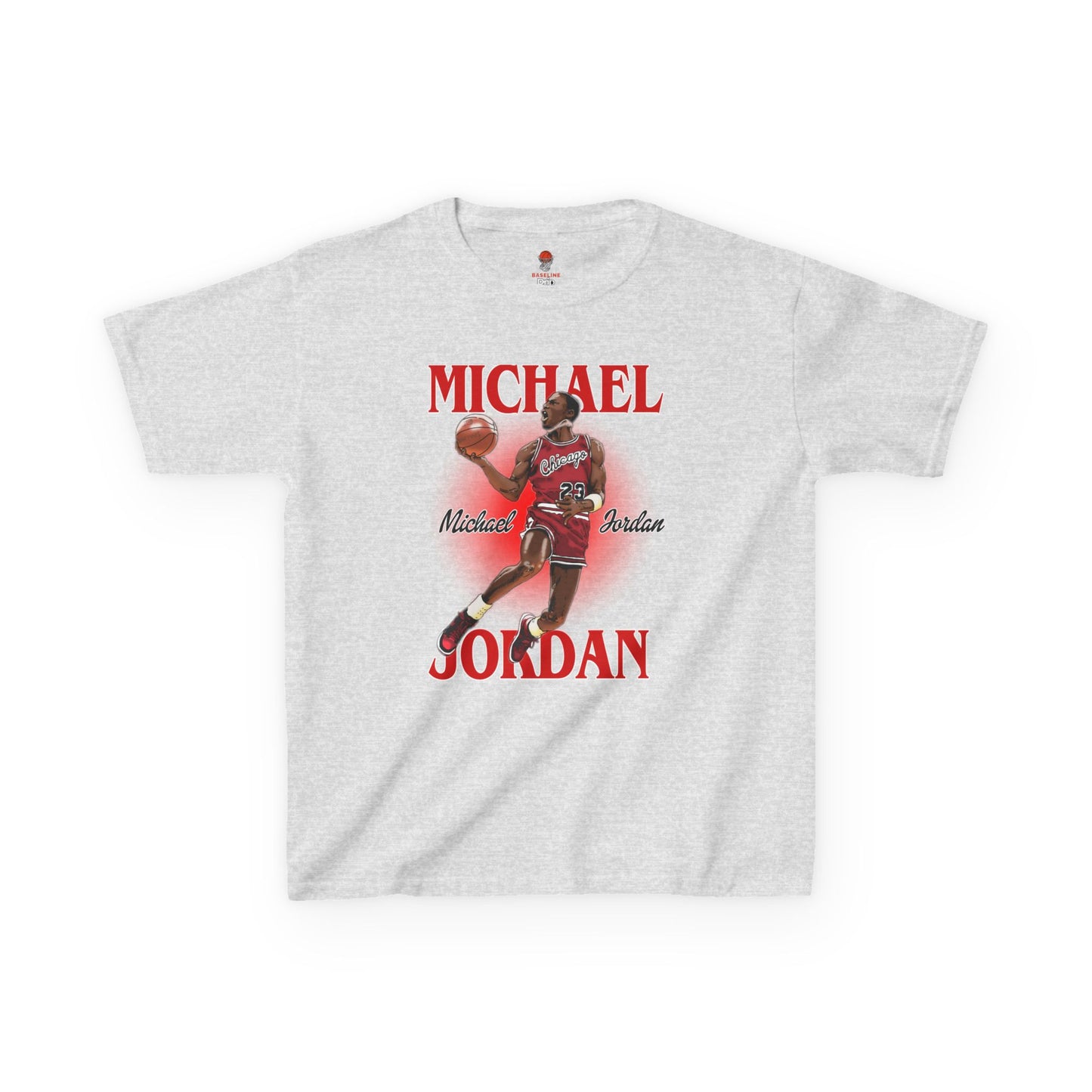 Kids Michael Jordan Retro 2 Unisex Heavy Cotton Tee - Basketball Inspired Apparel