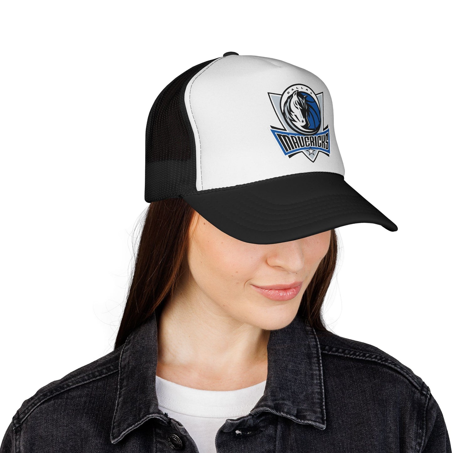 Dallas Mavericks Trucker Cap - Sporty Mesh Hat, Perfect for Game Day, NBA Fans, Gifts for Basketball Lovers, Summer Wear