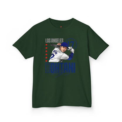 Kids Sports S. Ohtani Tee, Baseball Shirt, Kids Graphic Tee, Sports Fan Gift, Team Spirit Apparel, Sports Birthday Party