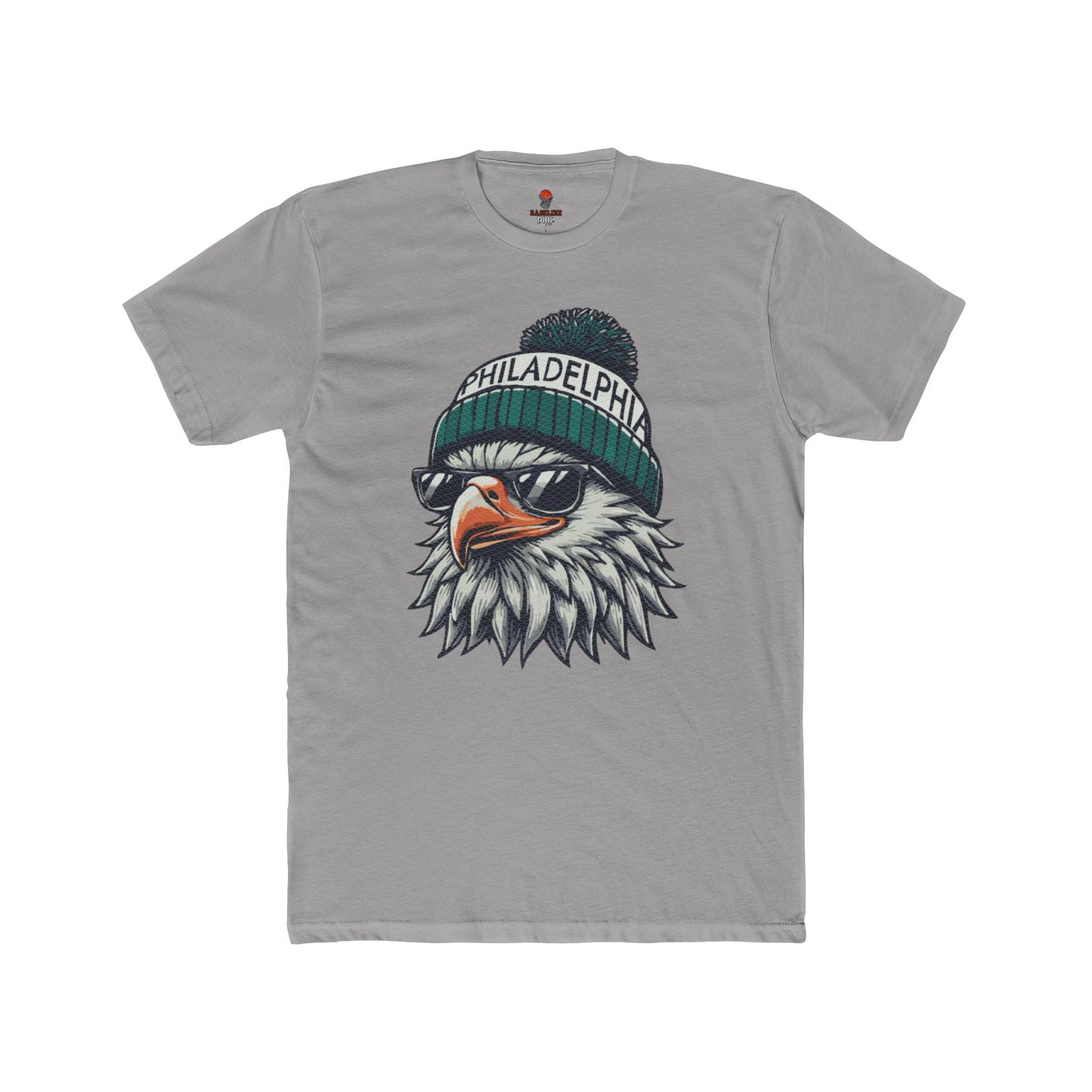 Adult Crew Tee Eagles Cap Graphic T-Shirt
