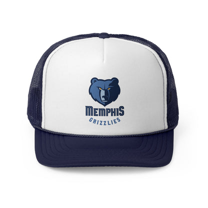 Memphis Grizzlies Trucker Cap, Sports Fan Hat, Team Spirit Accessory, Gift for Him, Casual Outdoor Cap