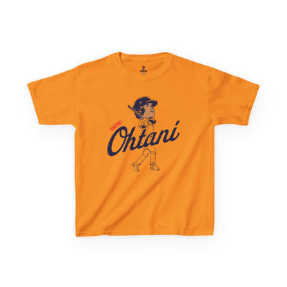 Kids Baseball Ohtani Sports Tee - Fun Baseball Shirt for Kids, Ohtani Graphic Tee, Birthday Gift, Baseball Fan Apparel, Summer Playwear