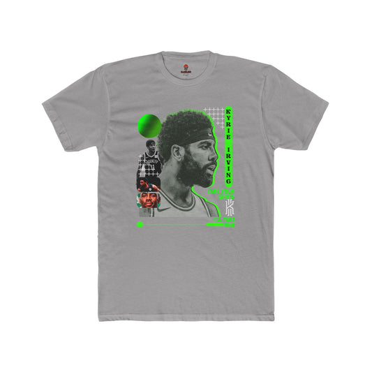 Adult Kyrie Basketball Themed Unisex Cotton Crew Tee - Sporty Graphic Tee for Fans, Gift for Athletes, Game Day Top