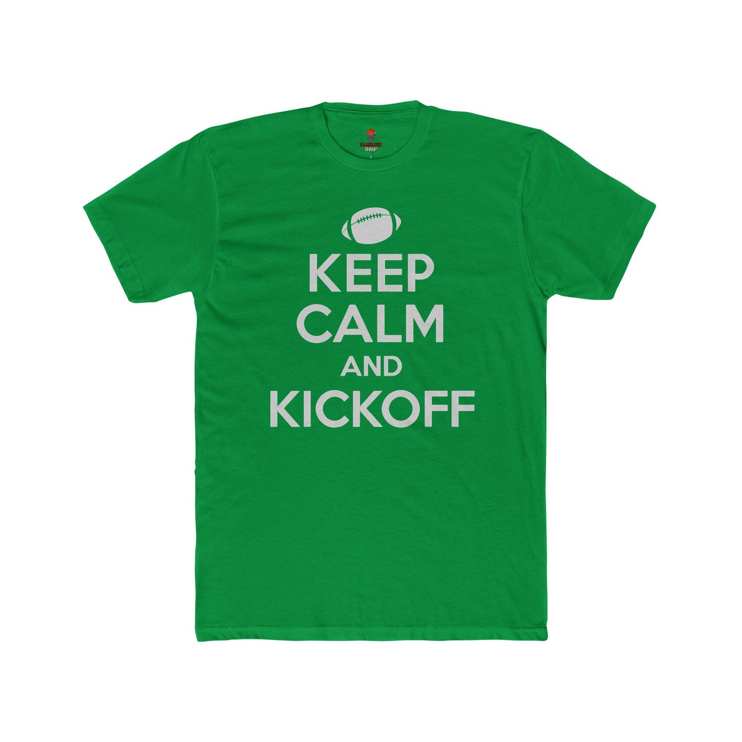 Adult Game Day Keep Calm Graphic Tee