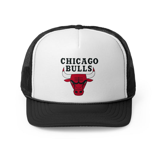 Chicago Bulls Trucker Cap - Sporty Hat for Fans, Perfect for Game Day, Outdoor Adventures, Father’s Day, Retro Vibe