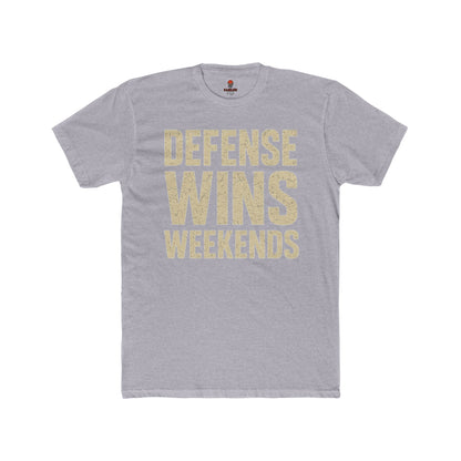 Adult Defense Wins College Apparel Shirt Crew Tee