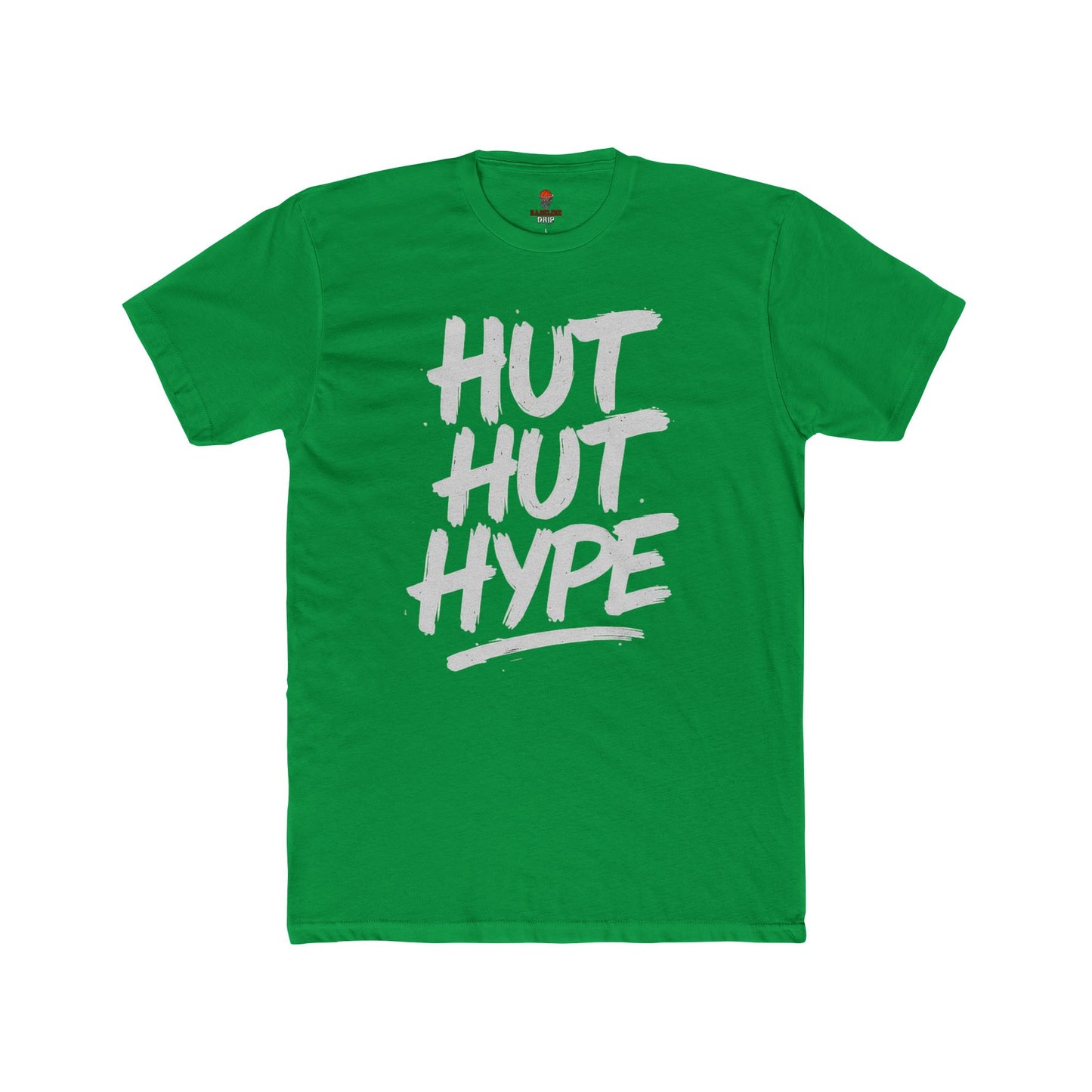 Adult Graphic Tee - Hut Hut Hype Unisex Cotton Crew Tee