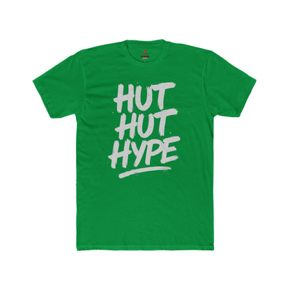 Adult Graphic Tee - Hut Hut Hype Unisex Cotton Crew Tee
