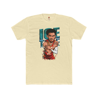 Adult Ice Time Unisex Cotton Crew Tee - Perfect for Basketball Fans