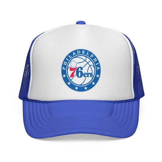 Philly 76ers Trucker Cap - Sporty Mesh Hat, Perfect for Game Day, NBA Fans, Gifts for Basketball Lovers, Summer Wear