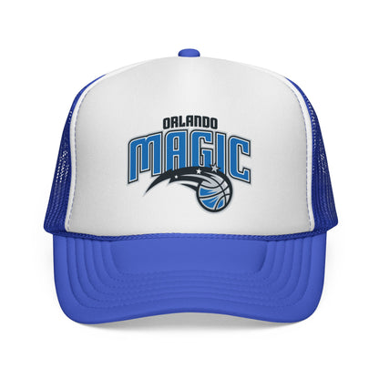 Orlando Magic Trucker Cap - Sporty Mesh Hat, Perfect for Game Day, NBA Fans, Gifts for Basketball Lovers, Summer Wear