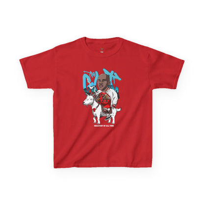 Kids MJ GOAT Basketball Fan Unisex Heavy Cotton Tee