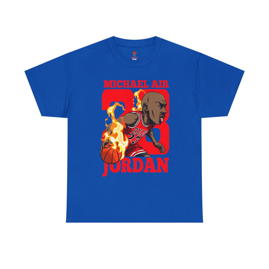 Adult Michael Jordan Retro Unisex Heavy Cotton Tee - Basketball Inspired Apparel