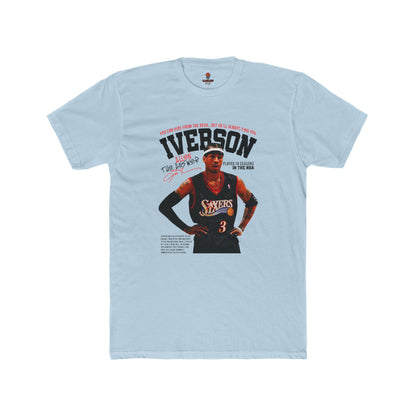 Adult Allen Iverson Unisex Cotton Crew Tee, Basketball Fan Gift, Sports Apparel, Casual Wear, Unisex T-Shirt