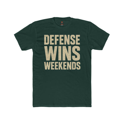 Adult Defense Wins College Apparel Shirt Crew Tee