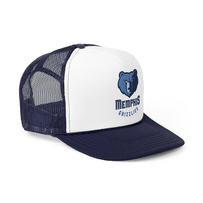 Memphis Grizzlies Trucker Cap, Sports Fan Hat, Team Spirit Accessory, Gift for Him, Casual Outdoor Cap