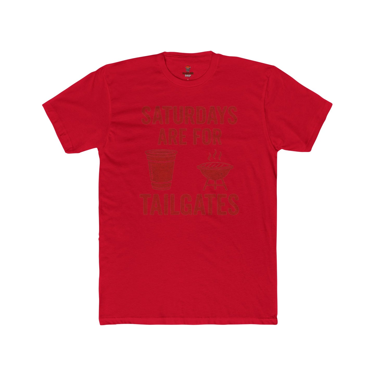 Adult Graphic Tee - Game Day Tailgate Unisex Cotton Crew Tee