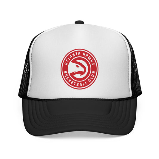 Atlanta Hawks Trucker Cap - Sporty Mesh Hat, Perfect for Game Day, NBA Fans, Gifts for Basketball Lovers, Summer Wear