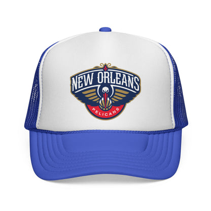New Orleans Pelicans Trucker Cap - Sporty Mesh Hat, Perfect for Game Day, NBA Fans, Gifts for Basketball Lovers, Summer Wear
