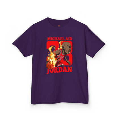 Kids Michael Jordan Retro Unisex Heavy Cotton Tee - Basketball Inspired Apparel
