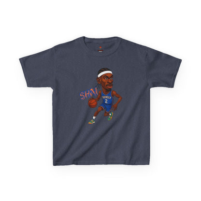 Kids Graphic Tee - Shai OKC Dribble Design