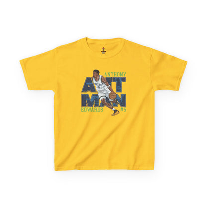 Kids Basketball Fan Tee, Kids Sport Shirt, Anthony Edwards #5 Jersey, Basketball Clothing, Personalized Kids Apparel