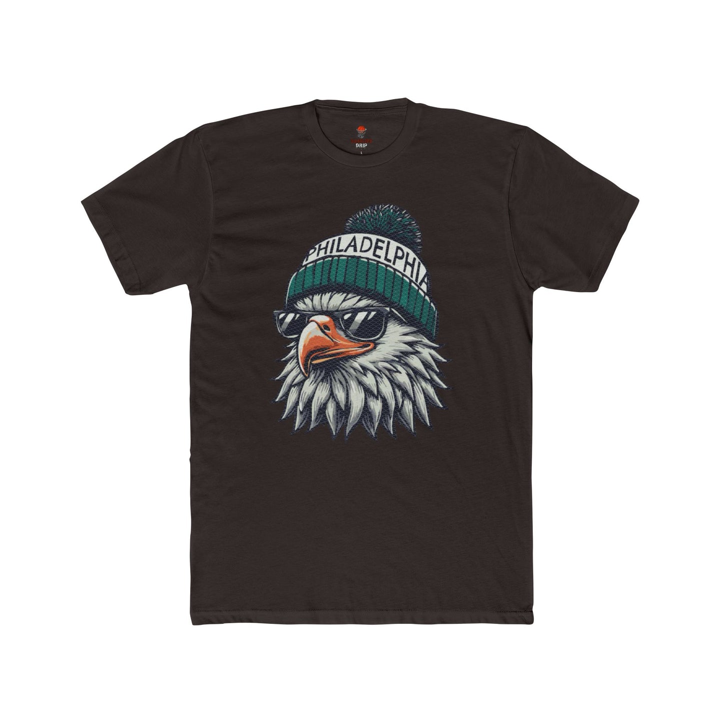 Adult Crew Tee Eagles Cap Graphic T-Shirt
