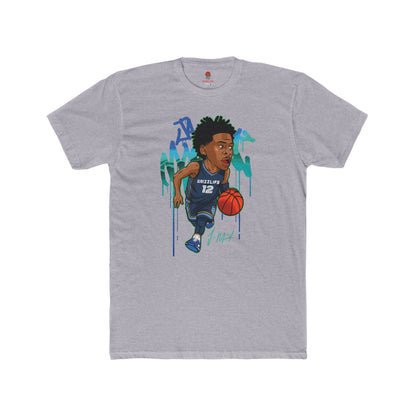 Adult Morant Unisex Cotton Crew Tee - Perfect for Basketball Fans