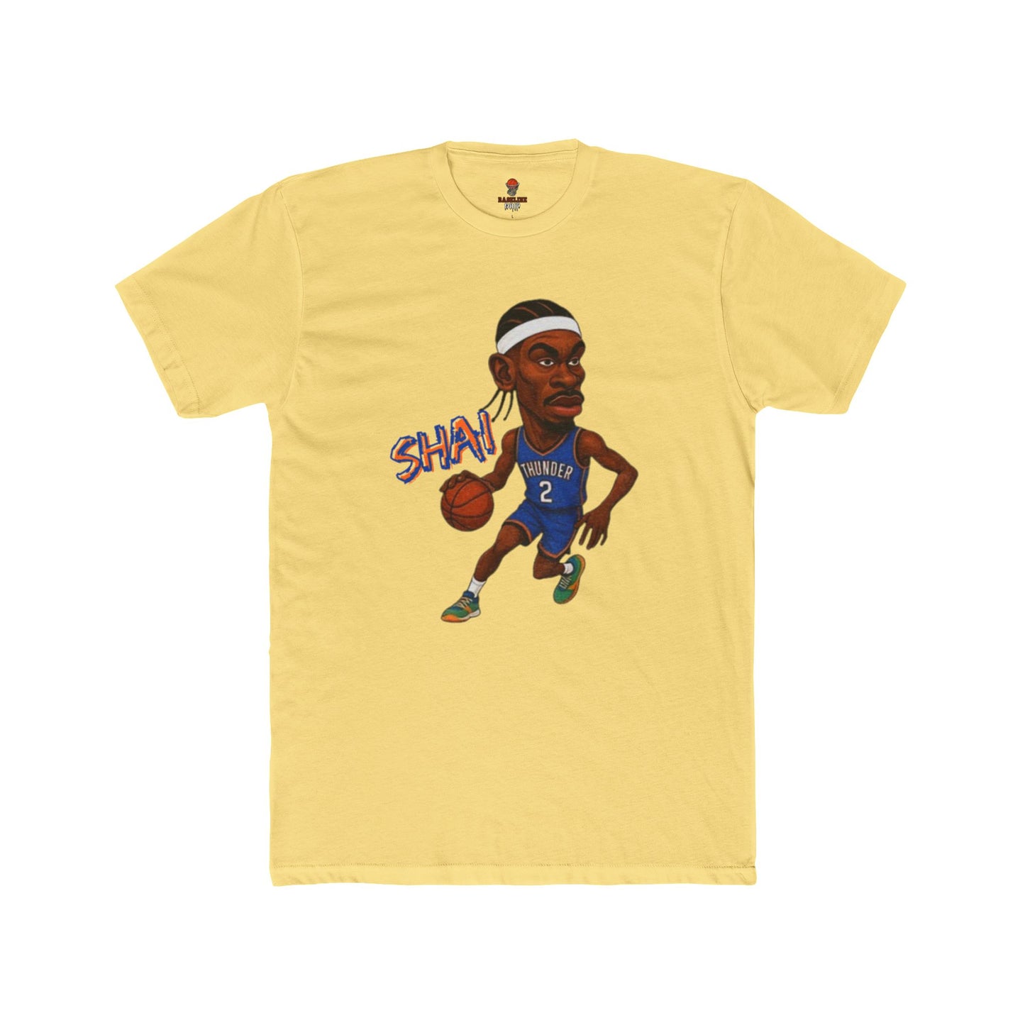Adult Shai Animated Dribble Thunder Graphic Tee