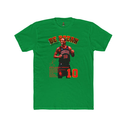 Adult Derozan Basketball Graphic Tee, Unisex Cotton Crew Shirt, Sports Fan Gift, Athletes Apparel, Retro Sportswear, Game Day Top