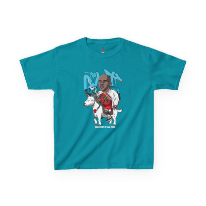 Kids MJ GOAT Basketball Fan Unisex Heavy Cotton Tee
