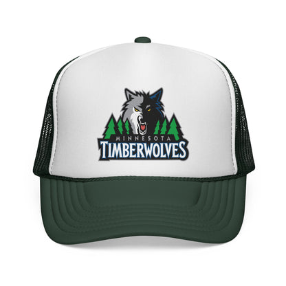 Minnesota Timberwolves Trucker Cap - Sporty Mesh Hat, Perfect for Game Day, NBA Fans, Gifts for Basketball Lovers, Summer Wear